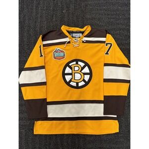 Boston Bruins Milan Lucic 2010 Winter Classic Reebok NHL Hockey Jersey Size 50